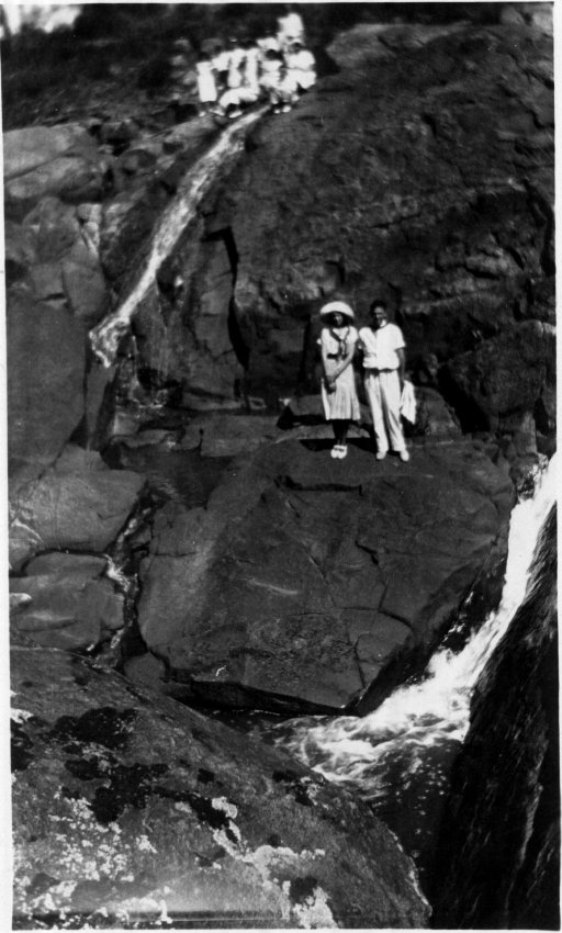 Armidale Teachers' College group at Hillgrove mining area 12 August 1932 