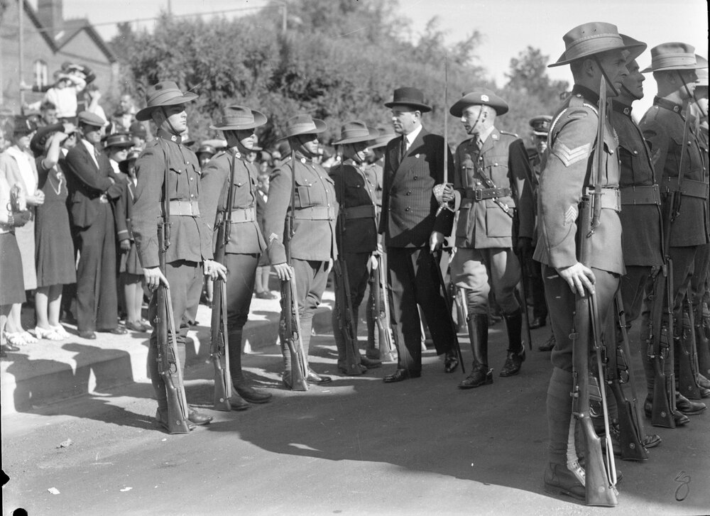 Official opening of NEUC in 1938 by State Governor Lord Wakehurst, 1938
