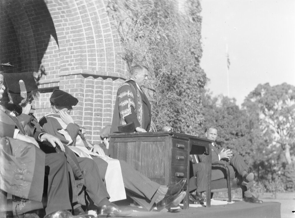 Official opening of NEUC in 1938 by State Governor Lord Wakehurst, 1938