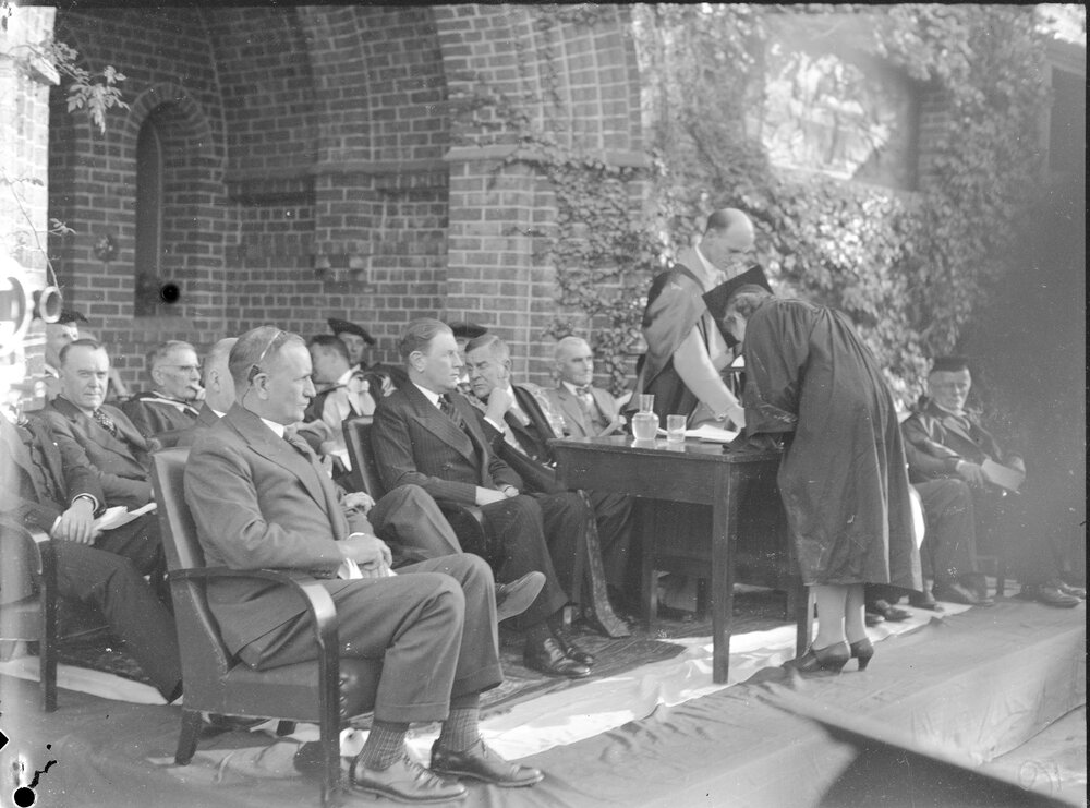 Opening of NEUC in 1938 by State Governor Lord Wakehurst, 1938
