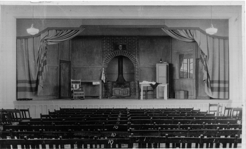 Stage set ATC auditorium