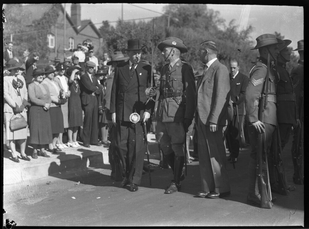 Opening of NEUC in 1938 by State Governor Lord Wakehurst, 1938
