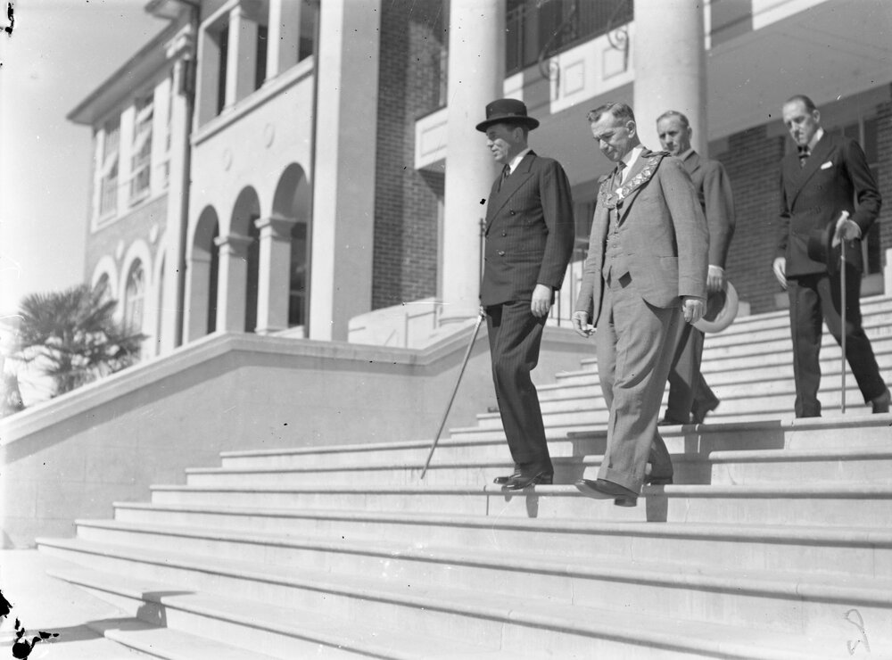 Opening of NEUC in 1938 by State Governor Lord Wakehurst