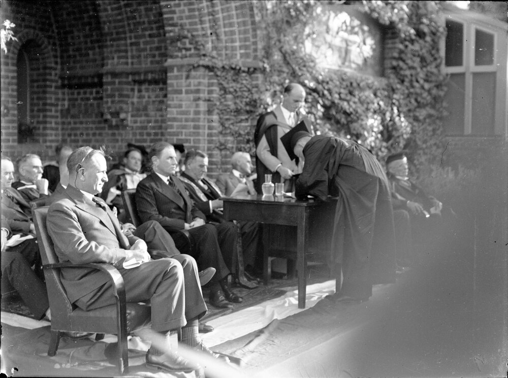 Opening of NEUC in 1938 by State Governor Lord Wakehurst