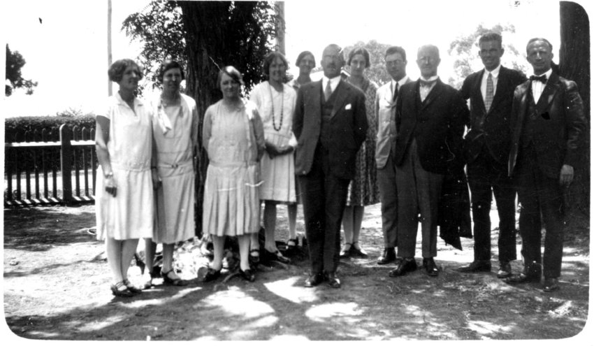 Armidale Teachers' College, a group of pioneer staff members [1928/1929]