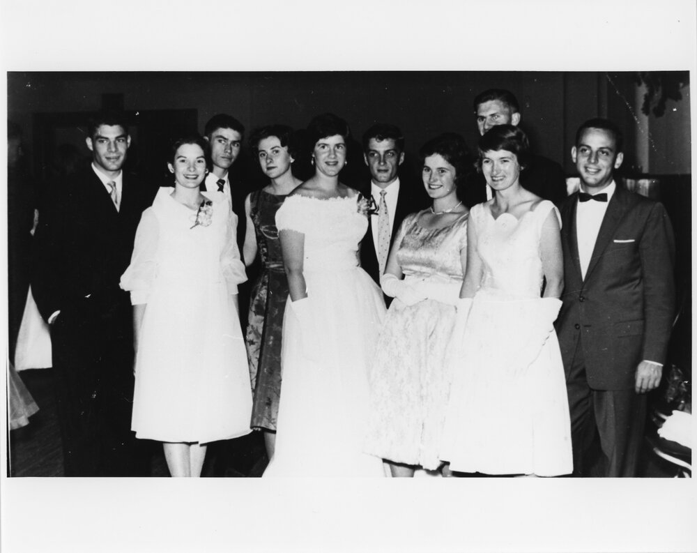 Wright College students at a formal