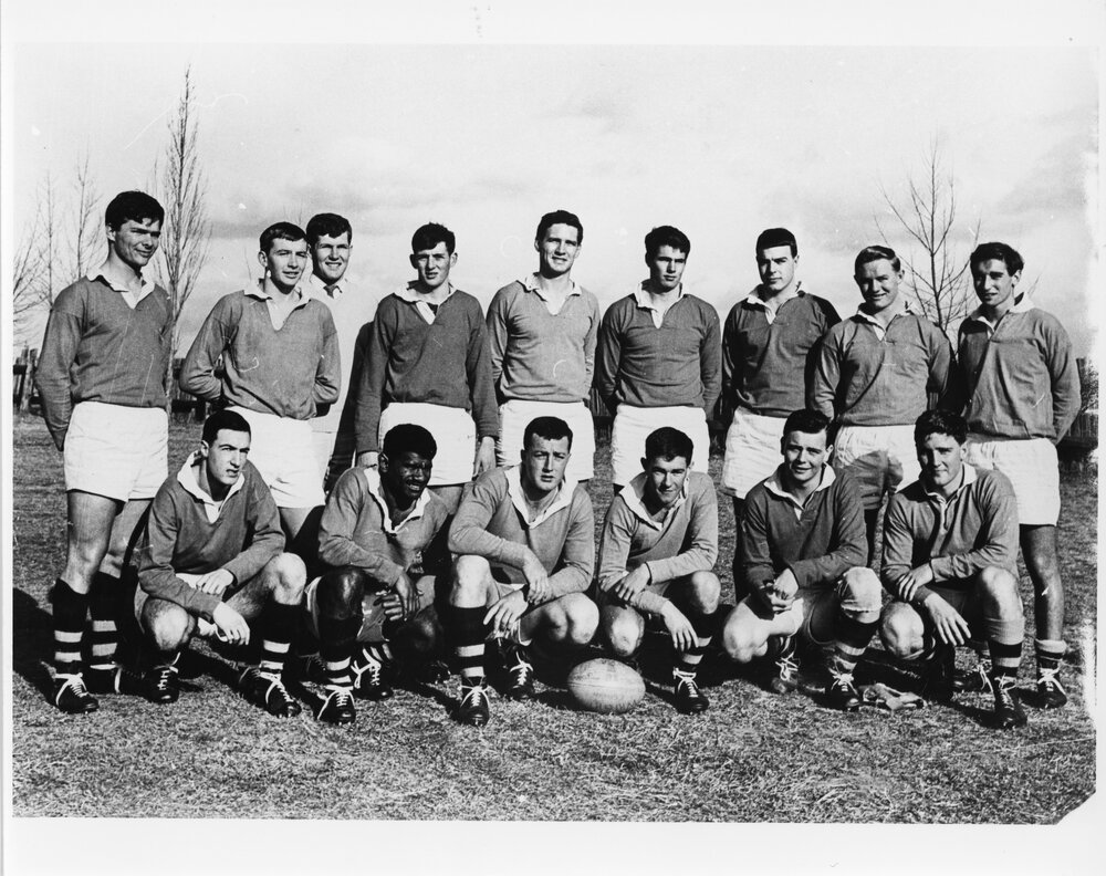 Wright College football team outdoors