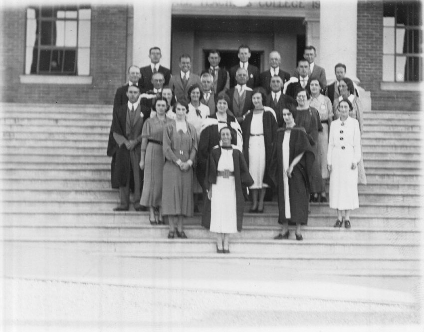 Armidale Teachers' College, Staff Group, 1936