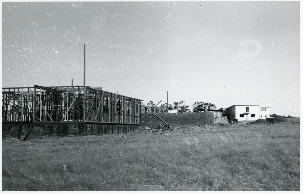 Wright College construction, 1958