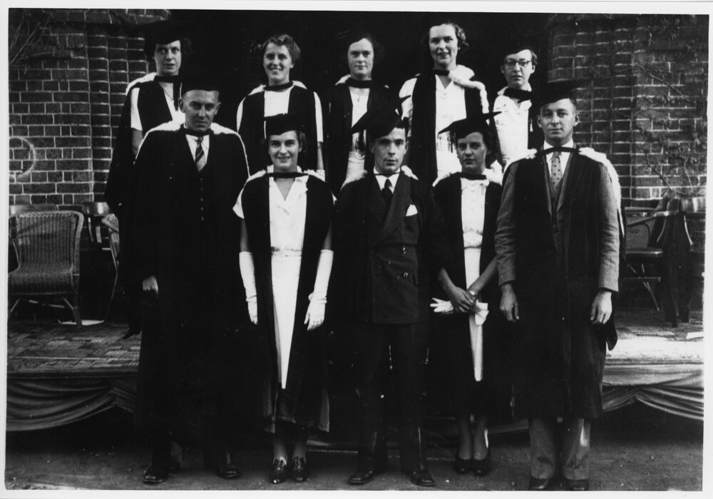 First Graduates of NEUC, 1940