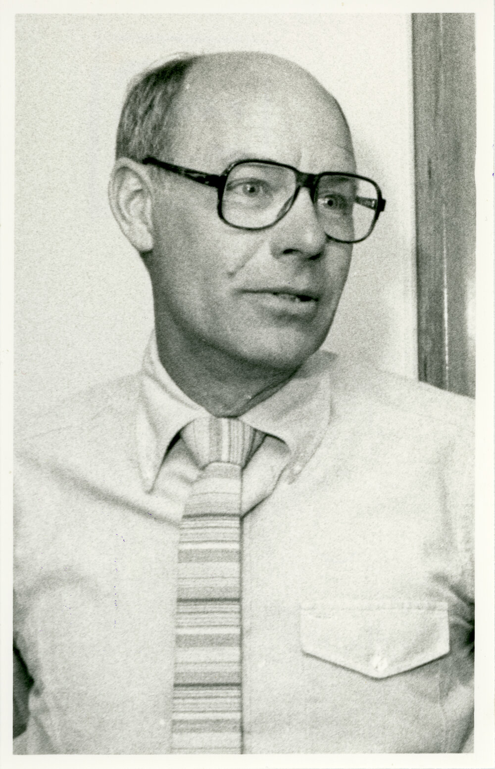 Smith Richardson, at the Audio Visual opening ceremony, 1983