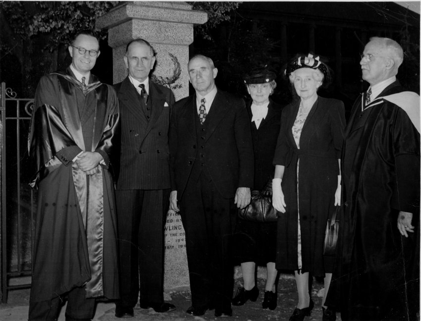 Armidale Teachers' College: After the Ceremony of Dedication of Memorial Gates, Easter 1948