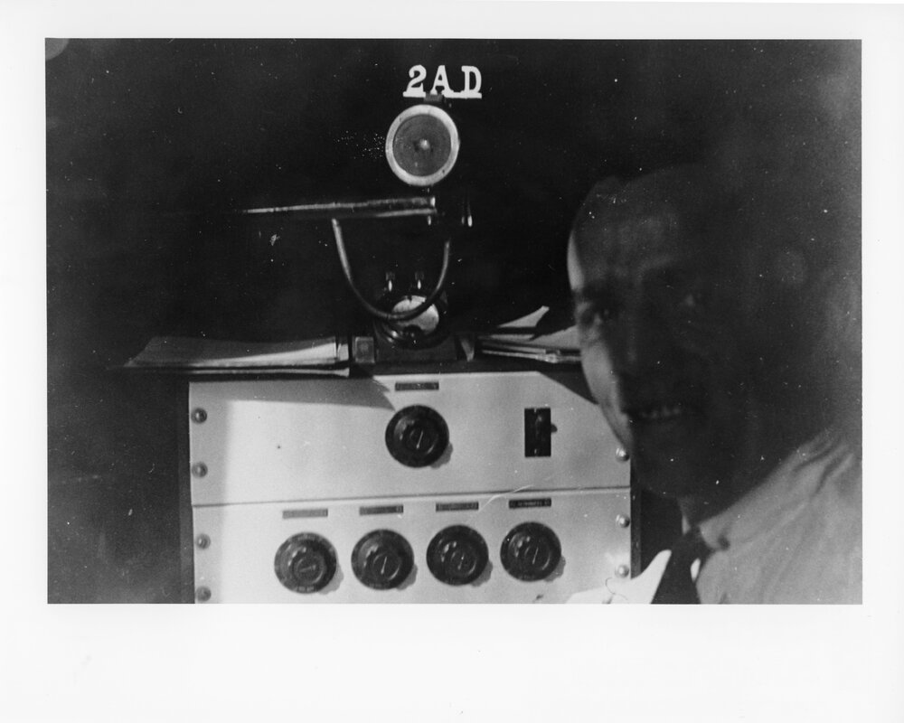 Bert Byrnes at Radio 2AD, 1939