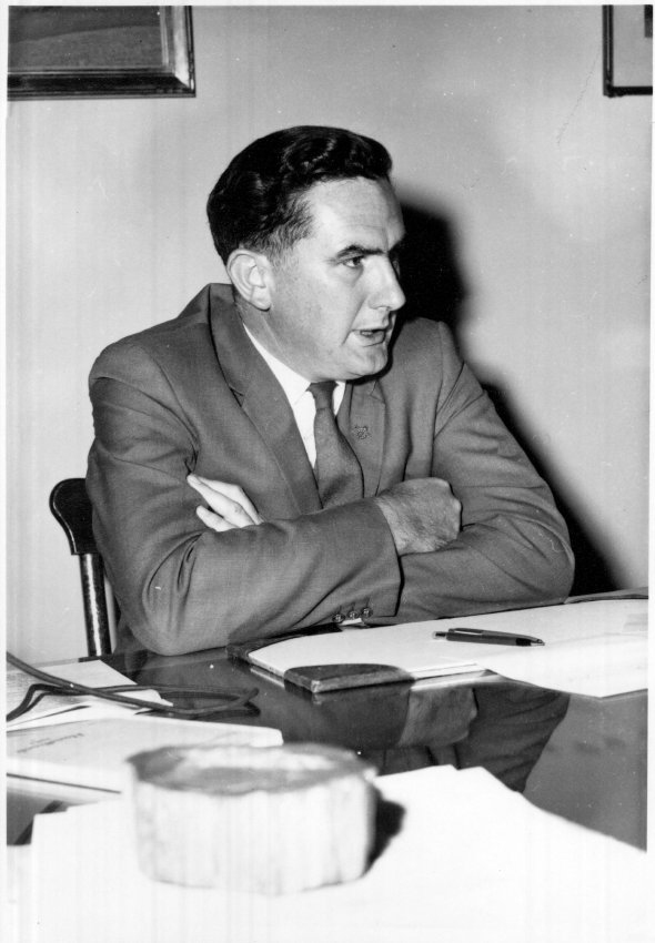 Armidale Teachers' College, Principal G.W. Muir soon after his appointment , 7 March 1961