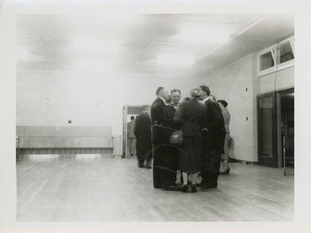Opening of the T.R. Forster Memorial Union by G.E. Forster, University of New England, 1956