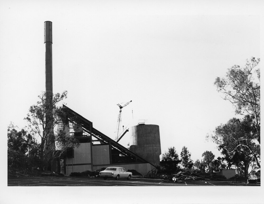 Main boiler station, UNE, c.1971