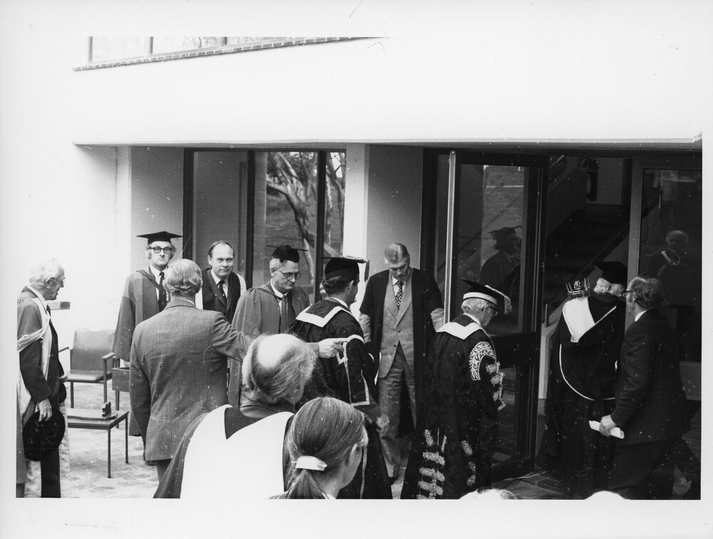 Sir Frank Kitto (Chancellor), Opening of Economics
