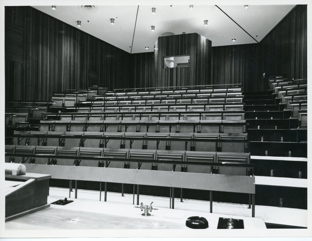 Lecture theatre, UNE