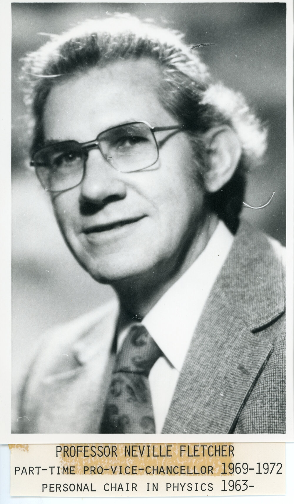 Professor Neville Fletcher