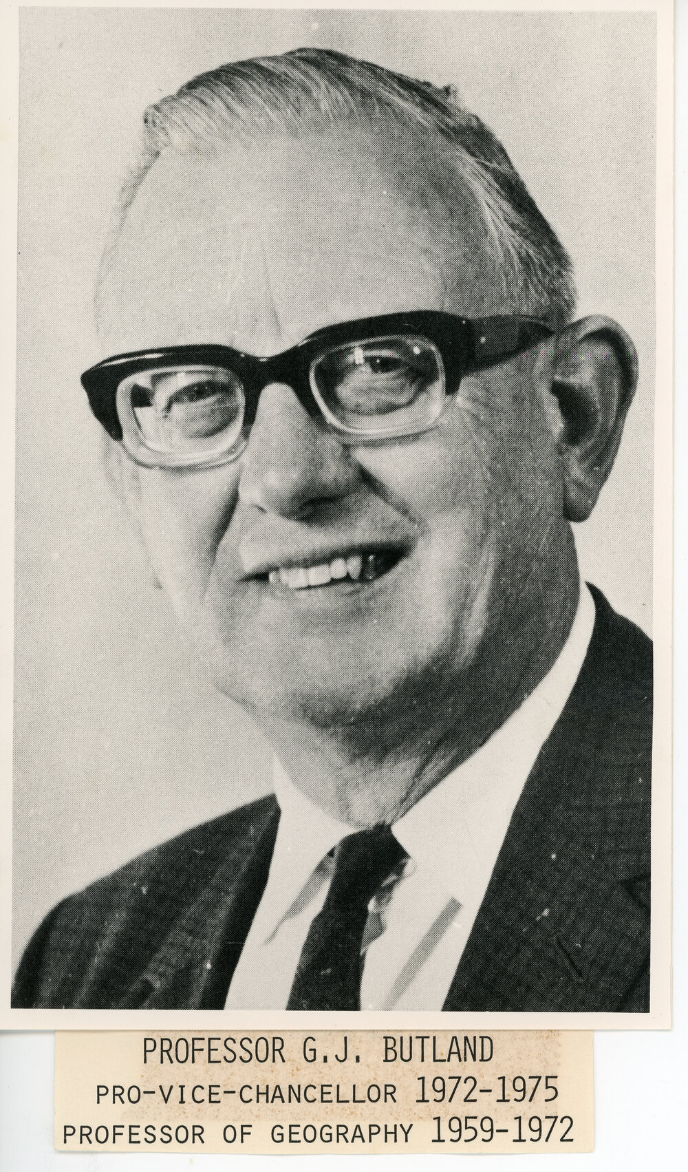 Professor G. J. Butland