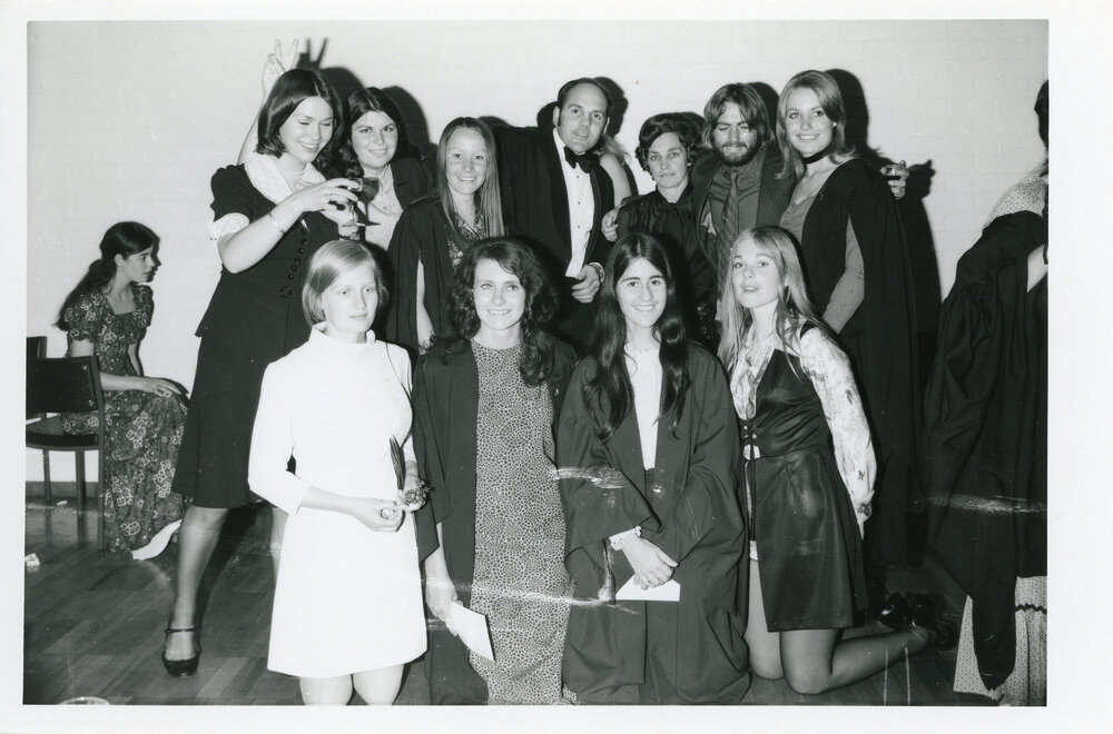 First formal dinner, Austin College, UNE