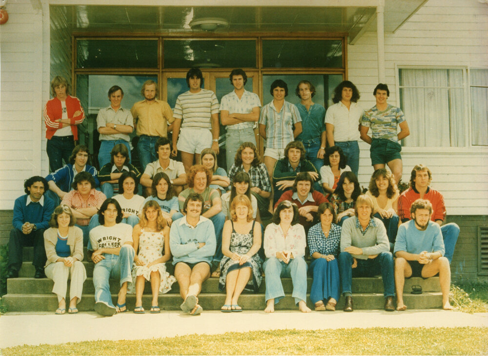 Wright College students 