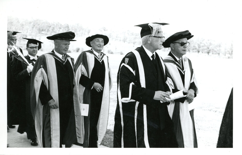 Academic procession, UNE, 1962