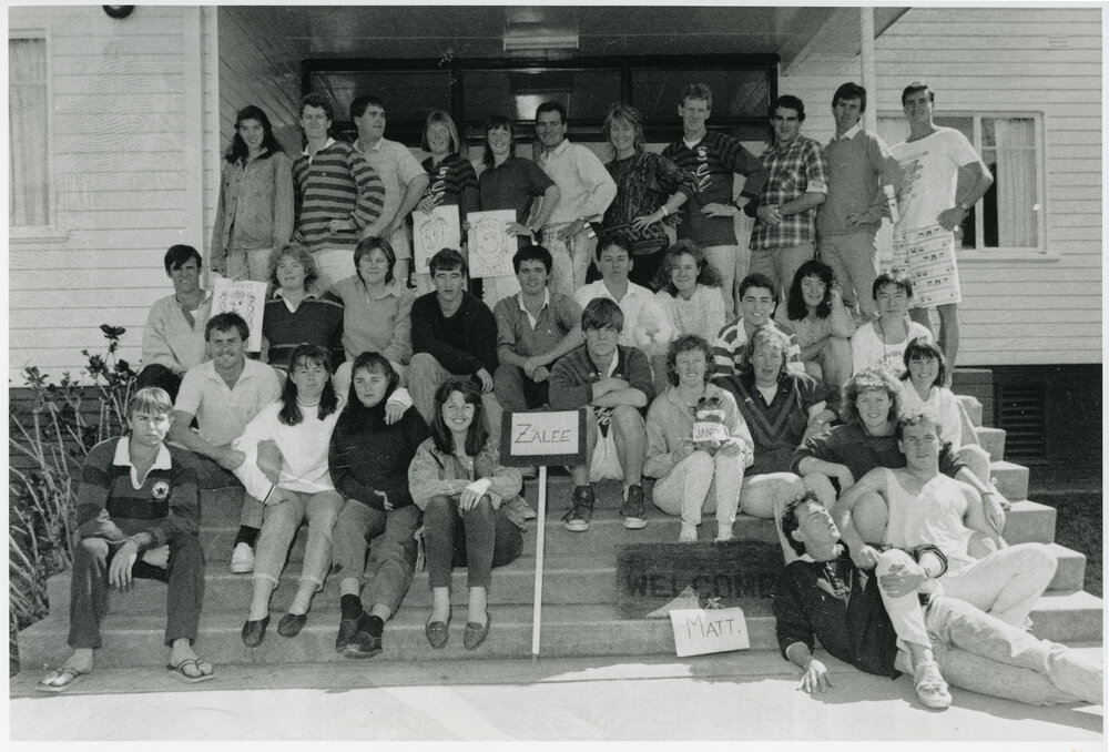 Wright College Epsilon Block students, 1988