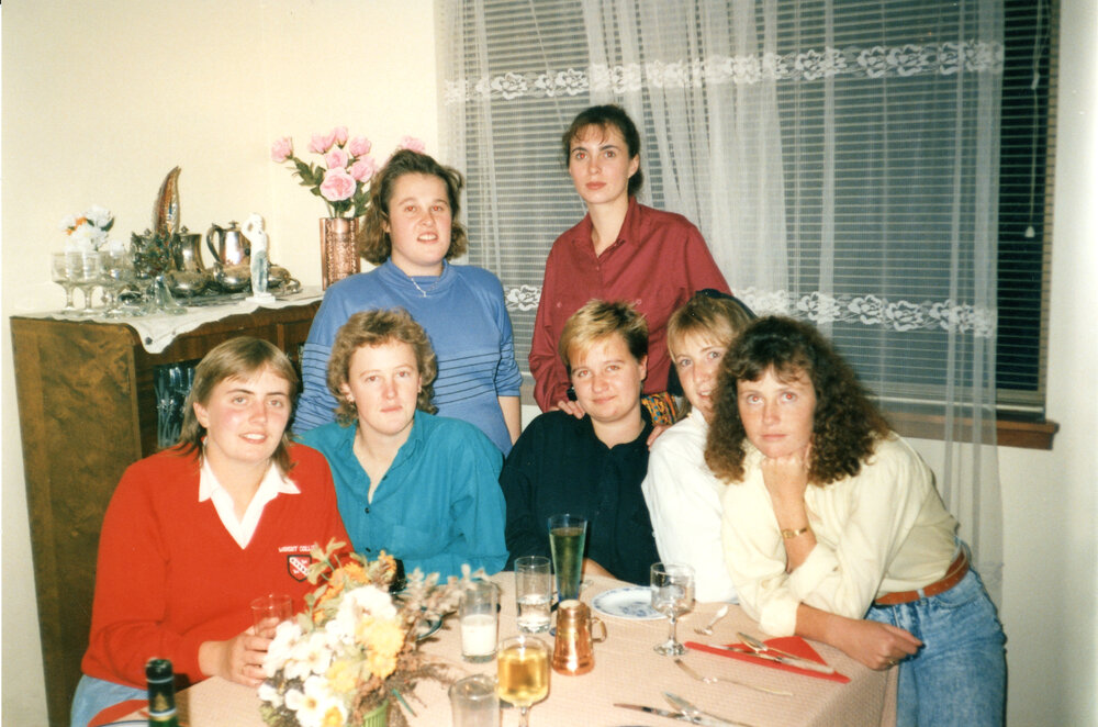 Group of Wright College students, 1988