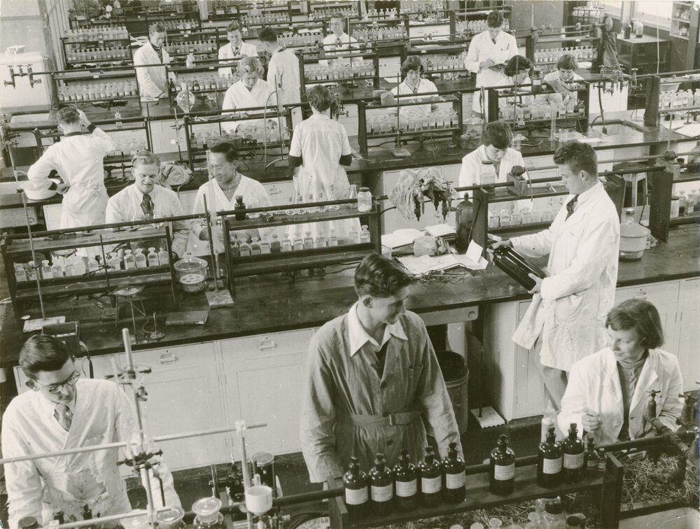 Chemistry Laboratory, Belshaw Block, University of New England
