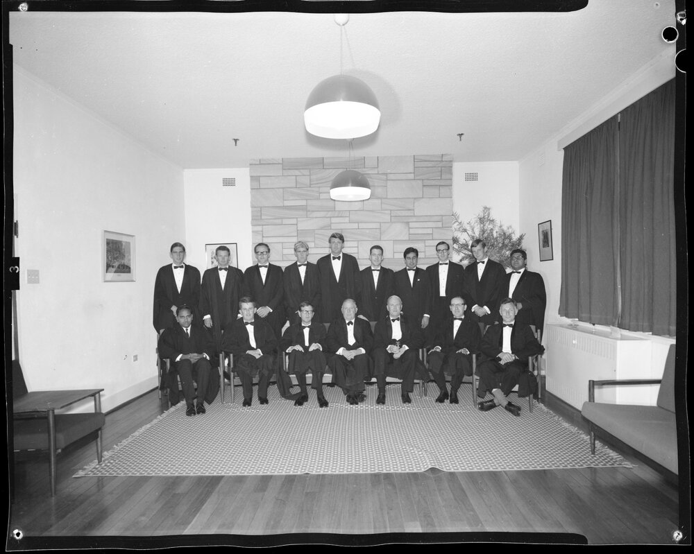 Wright College Senior Common Room, 1968