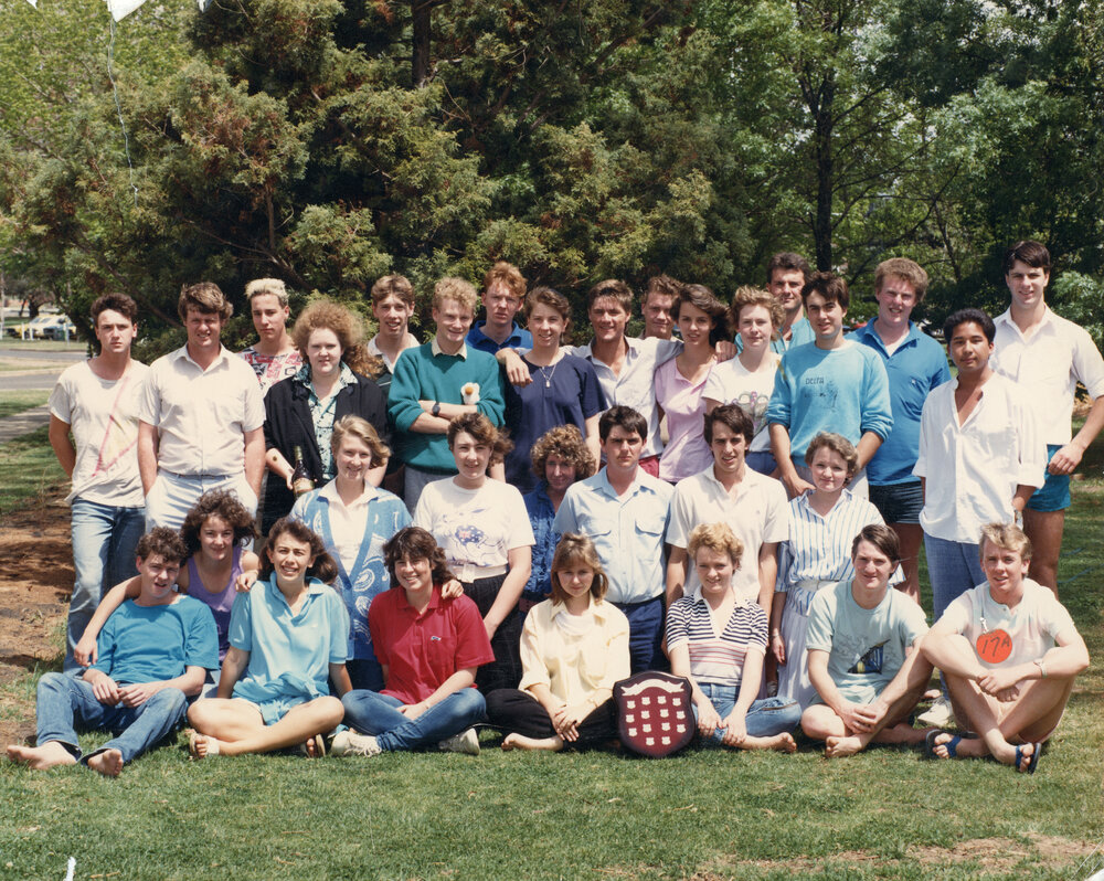 Delta Block students, 1986