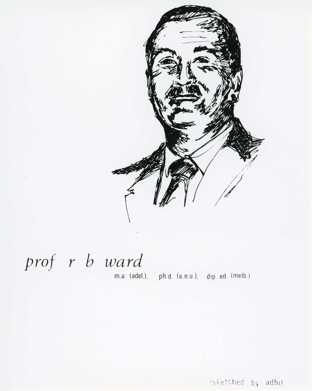 Sketch of Professor R.B. Ward