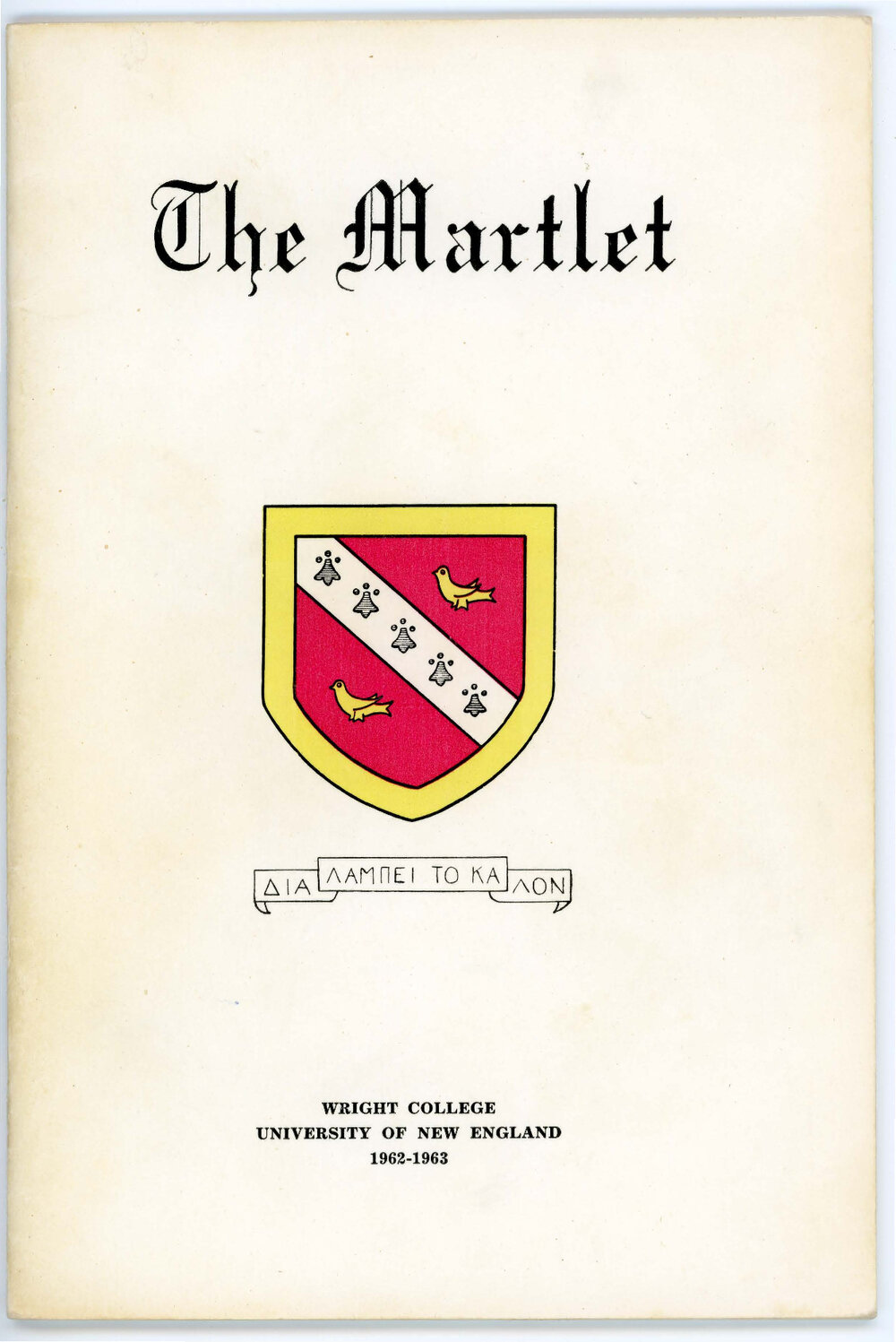 The Martlet, 1962-1963