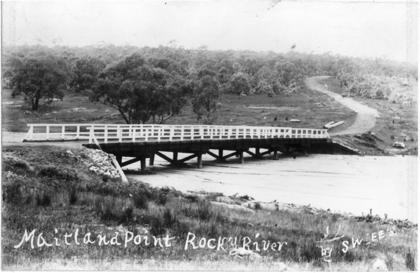 Maitland Point Bridge, Rocky River, NSW