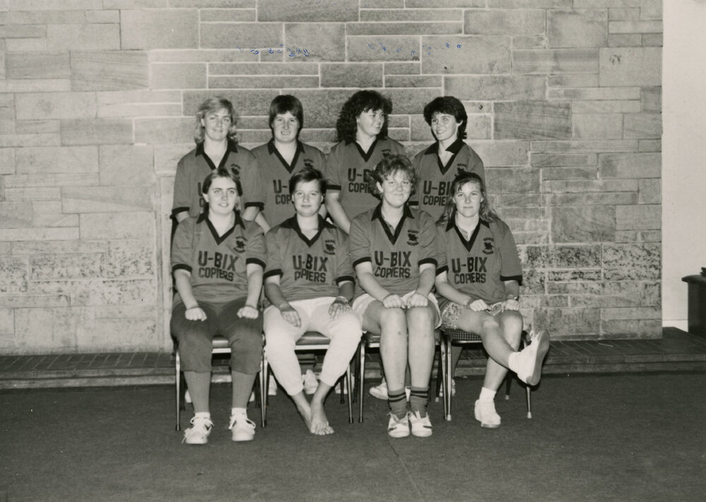 Women's Soccer, Wright College, 1986