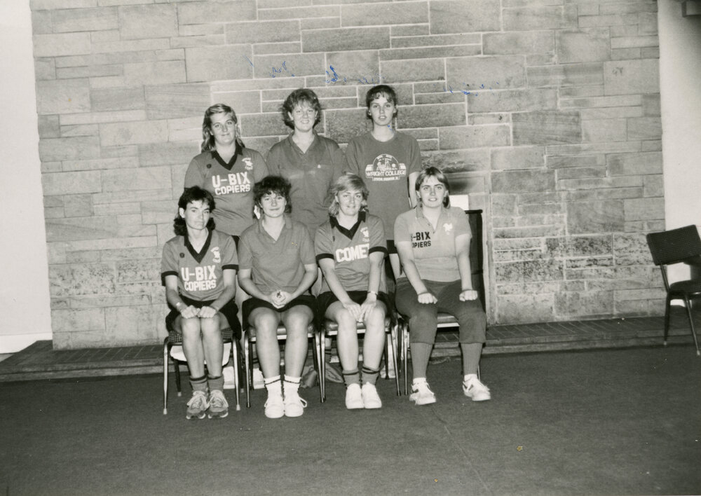 Women's Basketball, Wright College, 1986