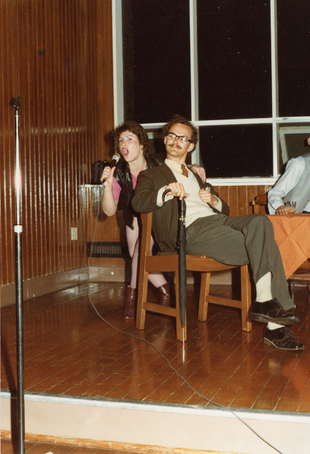 Dinah Traurig and Ed Bridle, Wright College 25th Anniversary Cabaret, 1982