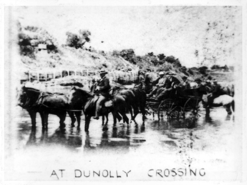 Joe Governor at Dunolly Crossing