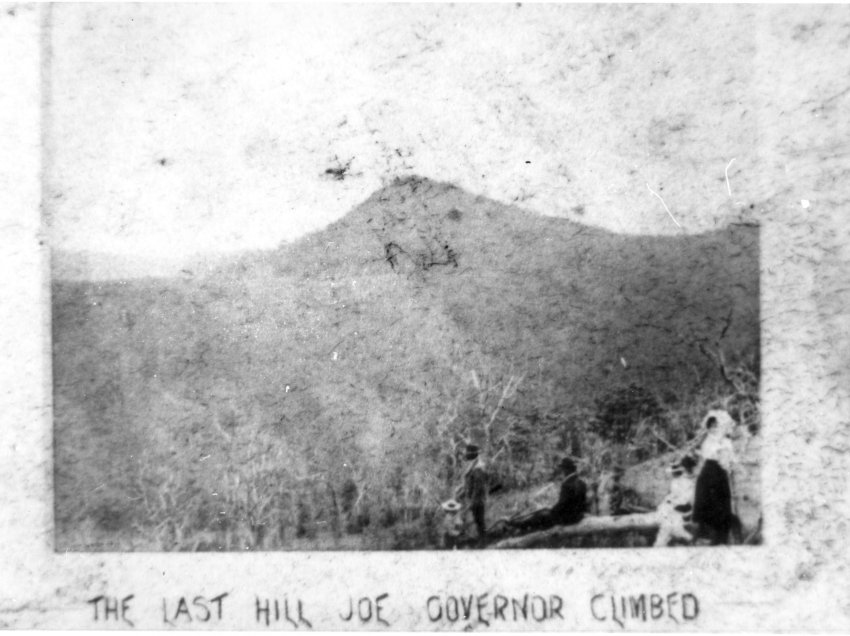 The last hill Joe Governor climbed