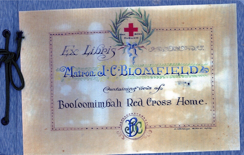 Matron L. C. Blomfield, Containing views of Booloominbah Red Cross Home - Album 1