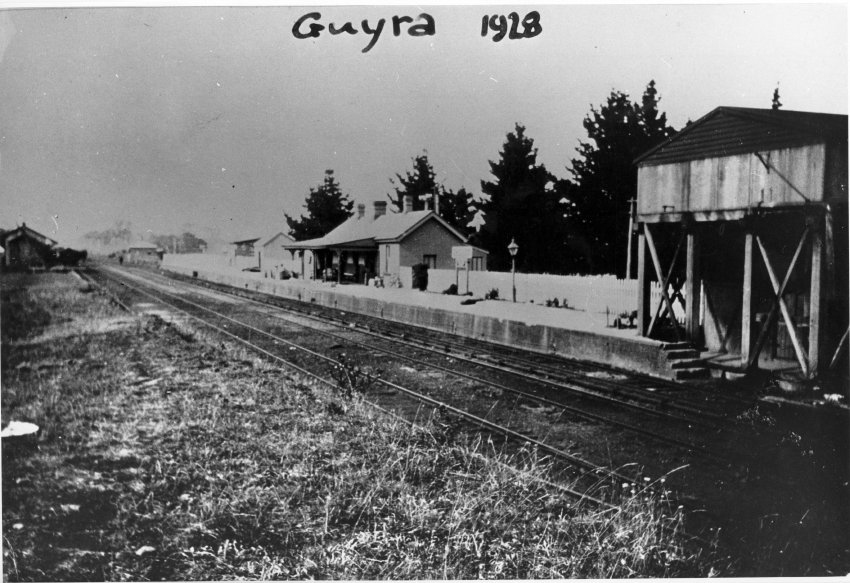 Railway station, Guyra, 1928