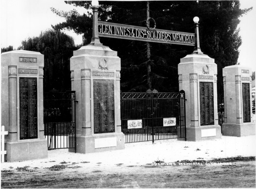 Glen Innes and District Soldiers Memorial, Anzac Park