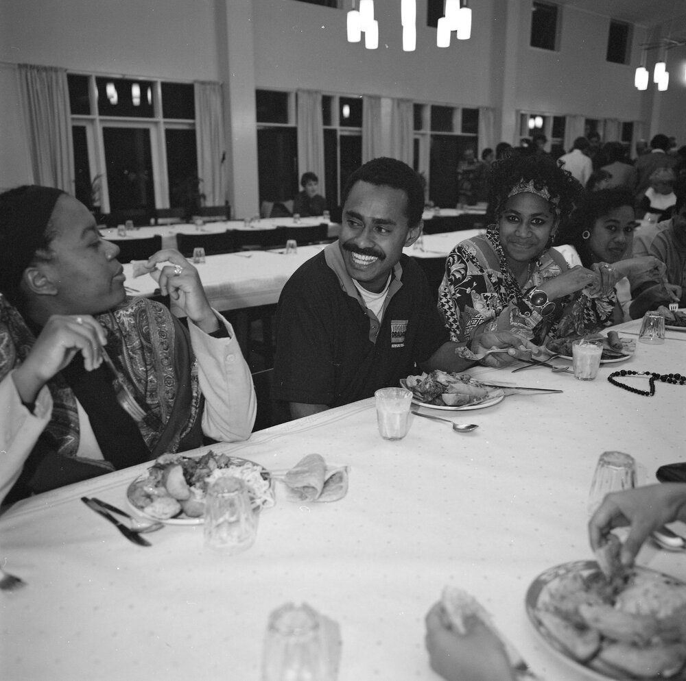 International Cuisine Night at Wright College, 1992