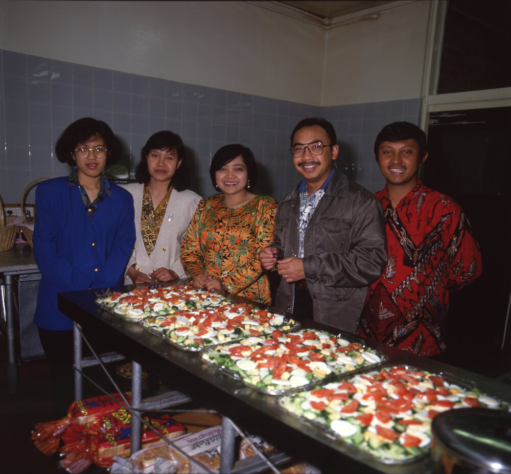International Cuisine Night at Wright College, 1992
