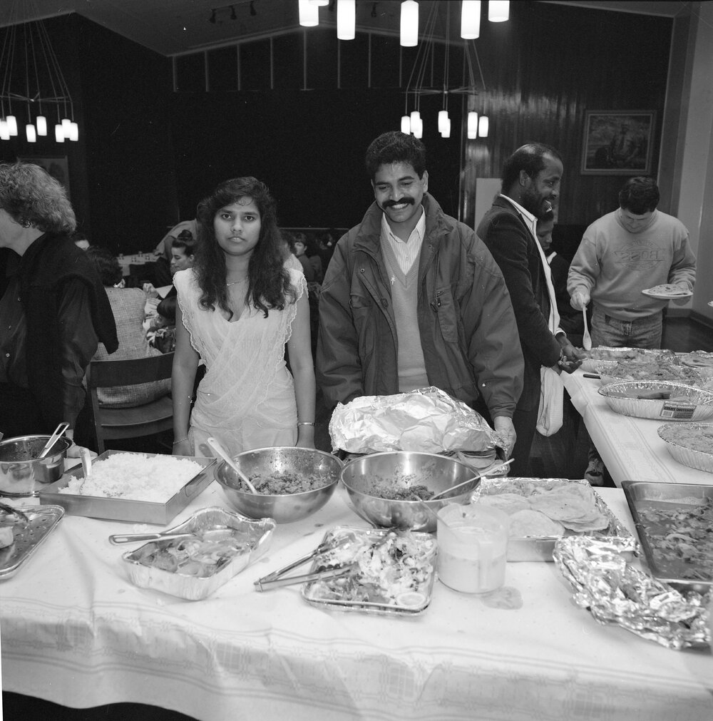 International Cuisine Night at Wright College, 1992