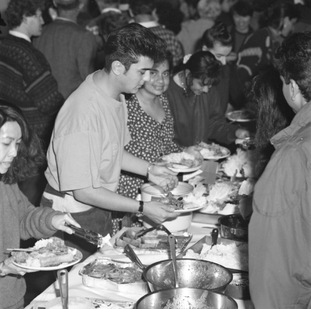 International Cuisine Night at Wright College, 1992