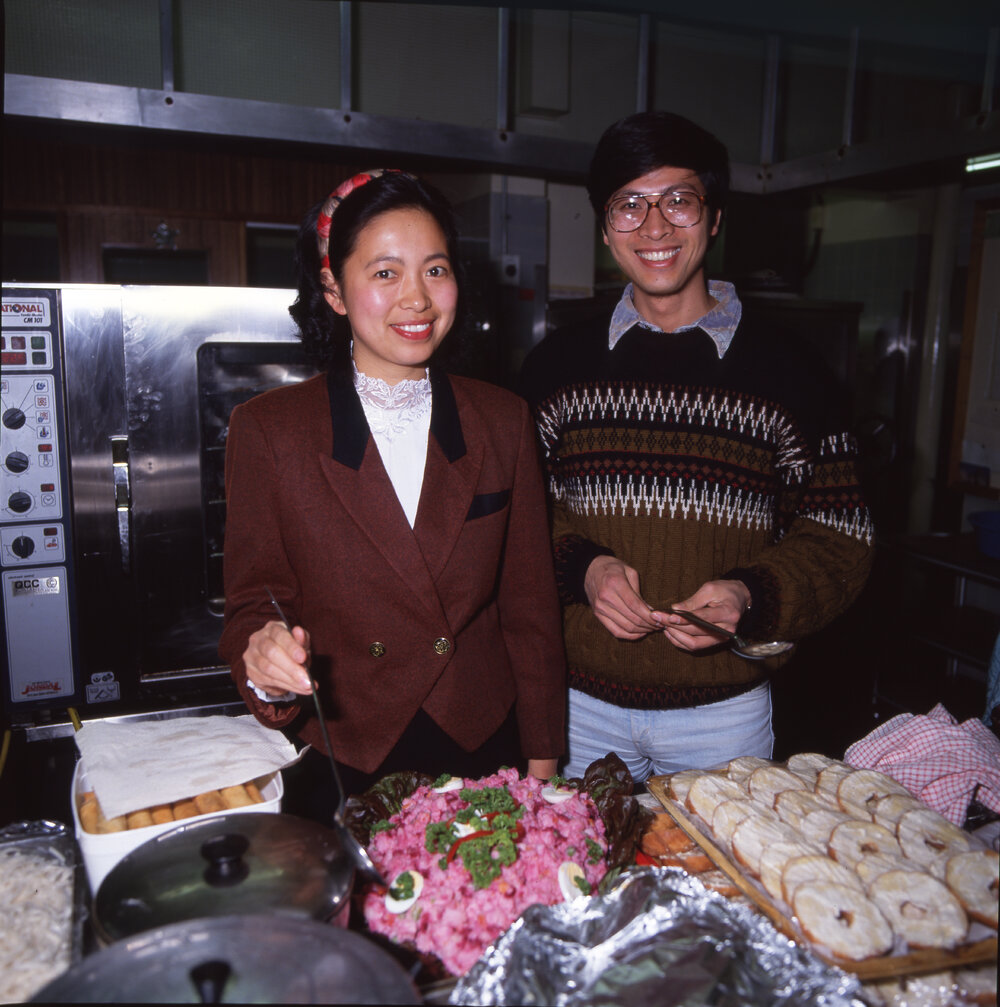 International Cuisine Night at Wright College, 1992