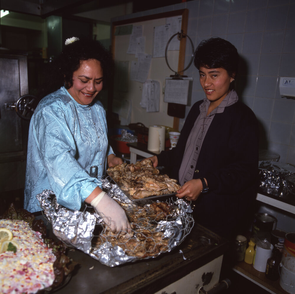 International Cuisine Night at Wright College, 1992