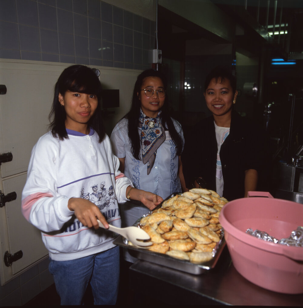 International Cuisine Night at Wright College, 1992